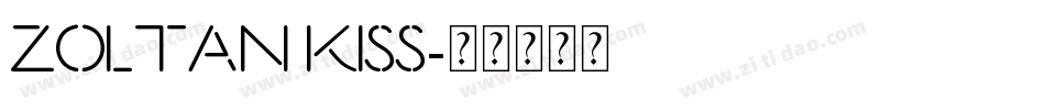 Zoltan Kiss字体转换